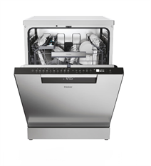 Haier Xf 5C7Mox-17 Gri 10Prg Bulaşık Makinesi