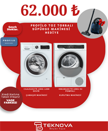 Profilo Çamaşır ve Kurutma Kampanyası (Süpürge Hediyeli)