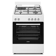Simfer 1242 Tam Boy Fırın 3G+1E Hotplate Turbo 6 Fonksiyon Beyaz