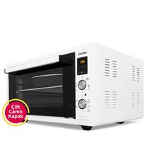 Simfer 4558 Beyaz 45 LT Turbo Fan Mini / Midi Fırın