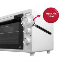 Simfer 4503 İnox Gri 45 LT Turbo Fan Mini / Midi Fırın