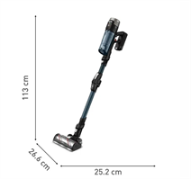 Tefal TY9AC X-force Flex 13.60 Allergy Aqua Aerospin Kablosuz Şarjlı Dikey Süpürge