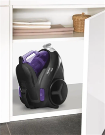 TW3719 Compact Power Cyclonic Toz Torbasız Elektrikli Süpürge - Mor