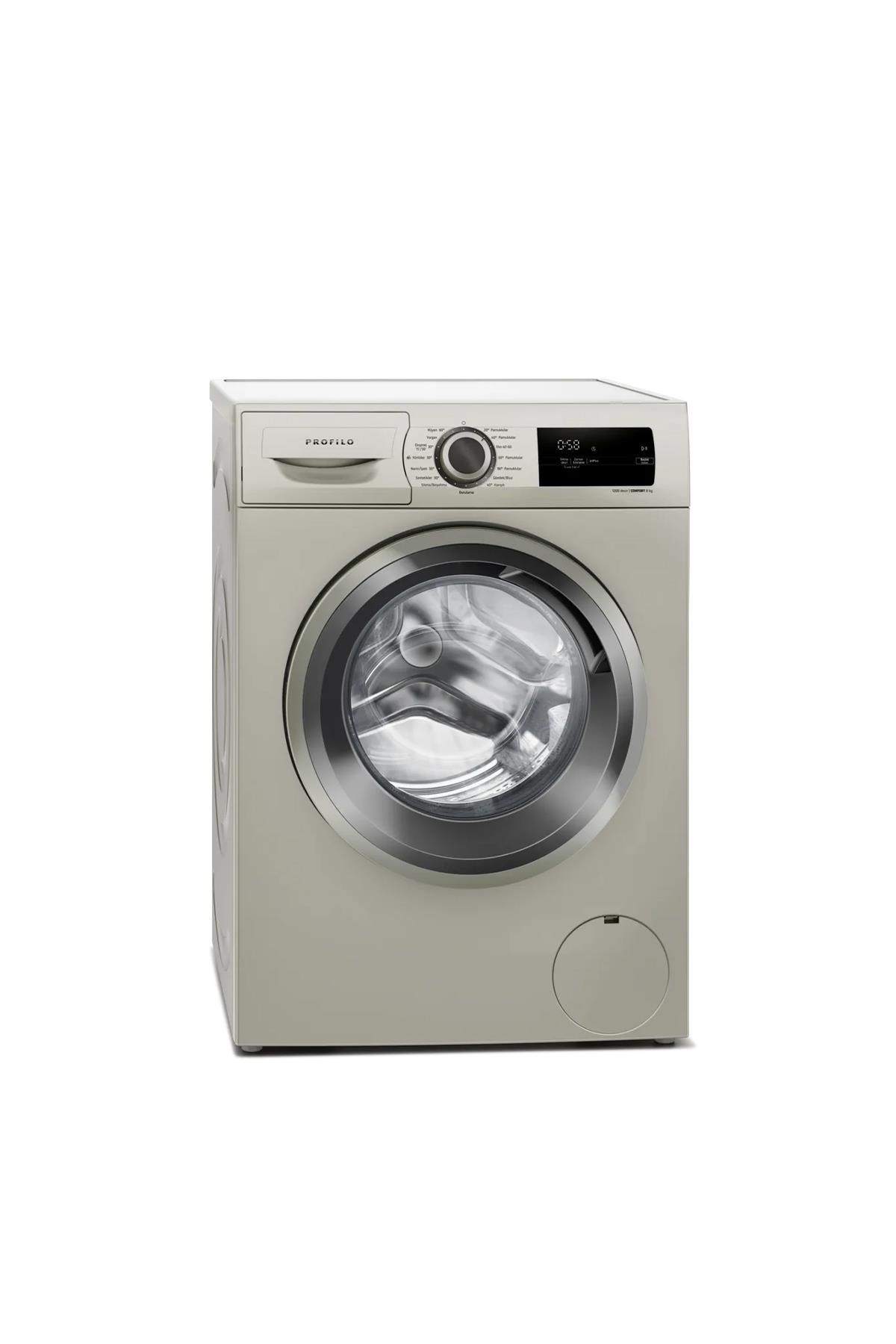 Profilo CM12N18XTR A 8 Kg İnox 1200 Devir Çamasır Makinesi