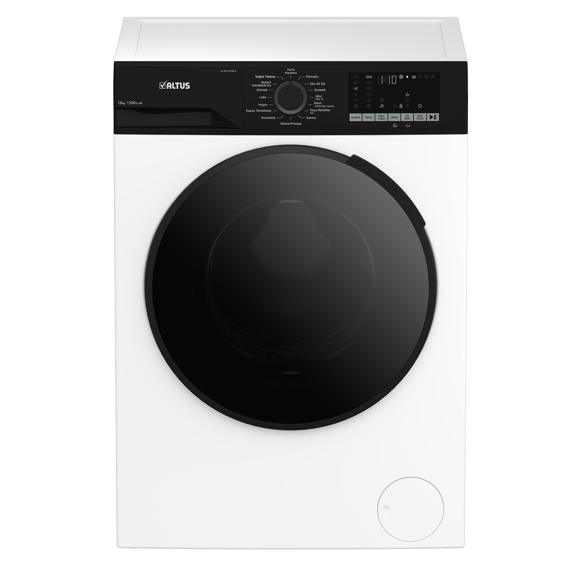 ALTUS AL 101254 D 1200 Devir 10KG Çamaşır Makinesi