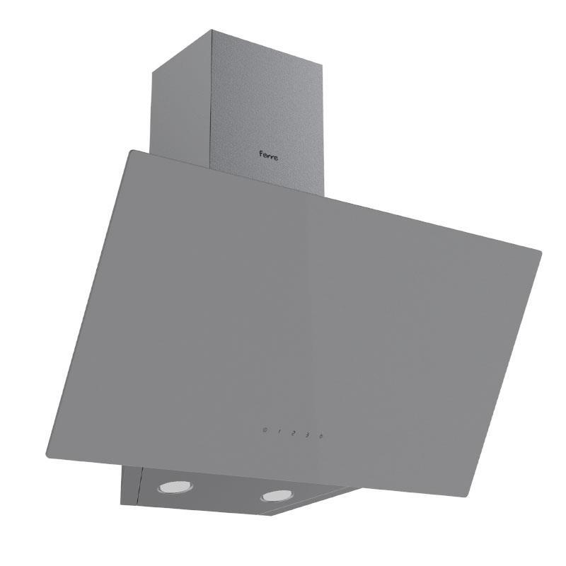 Ferre D087 Tek Camlı 60 Cm Beyaz Davlumbaz