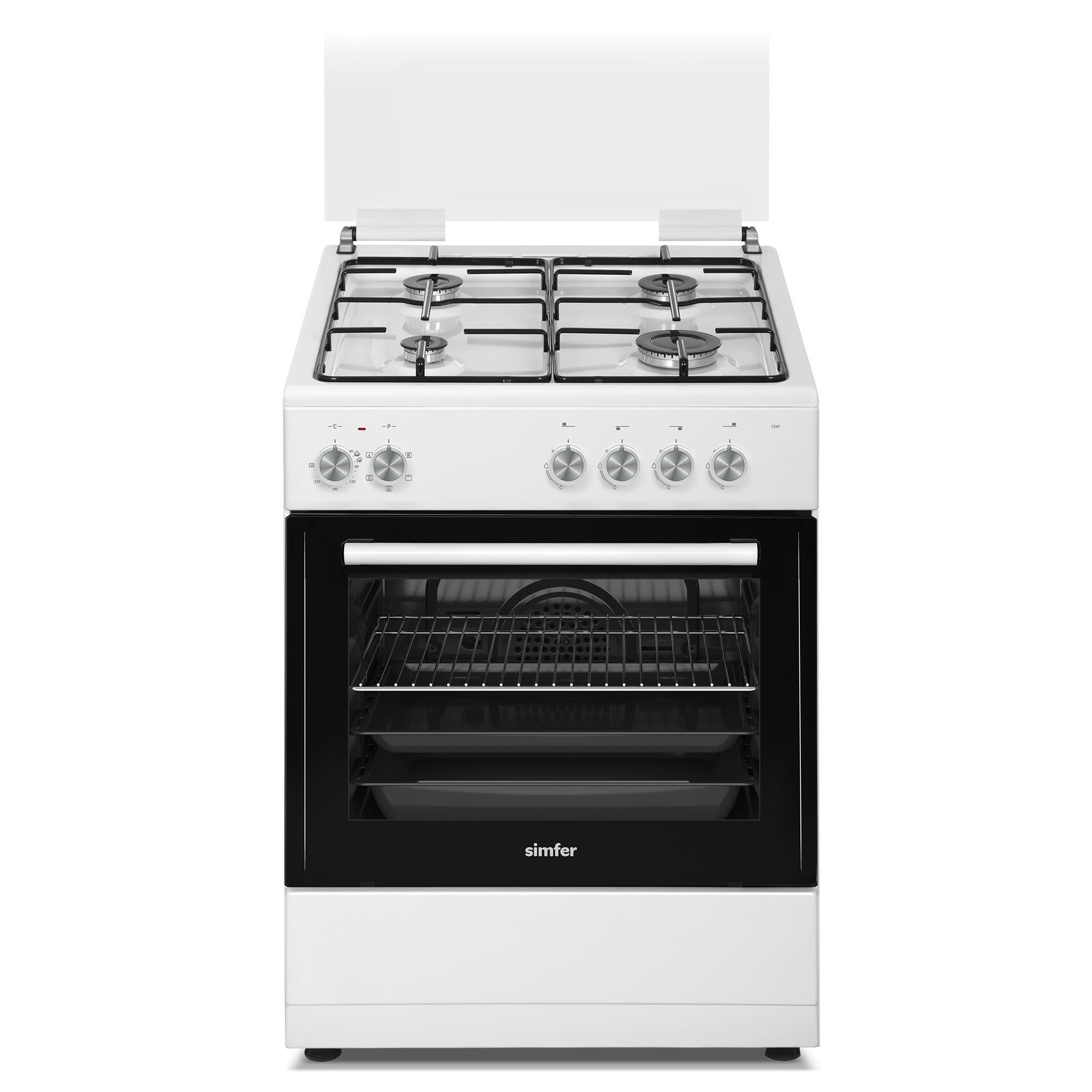 Simfer 1241 6 Fonksiyon 4G Beyaz Elektro Turbo Fırın