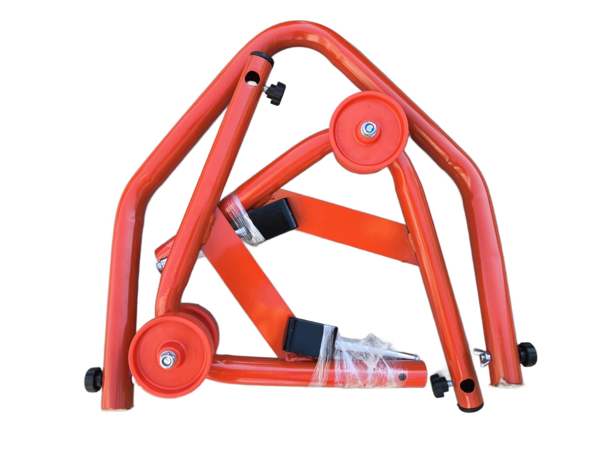 Motosiklet Kaldırma Sehpası (Paddock Stand) kırmızı L aparat 