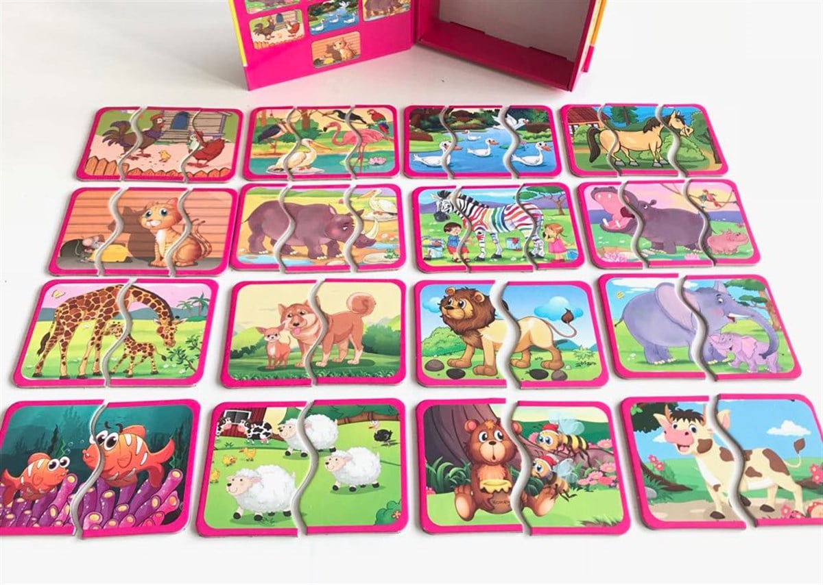 Zeki 2-3 Parçalı Puzzle