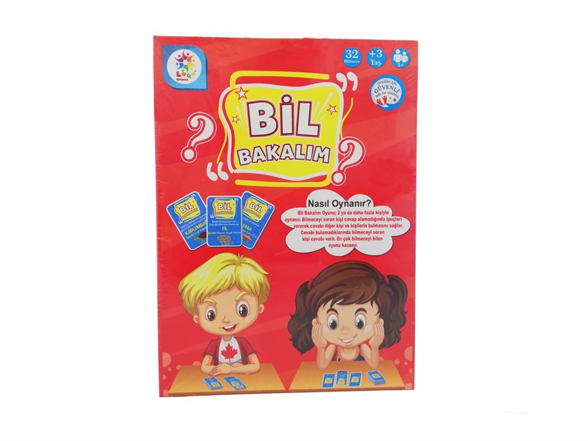 Bil Bakalım Flash Cards
