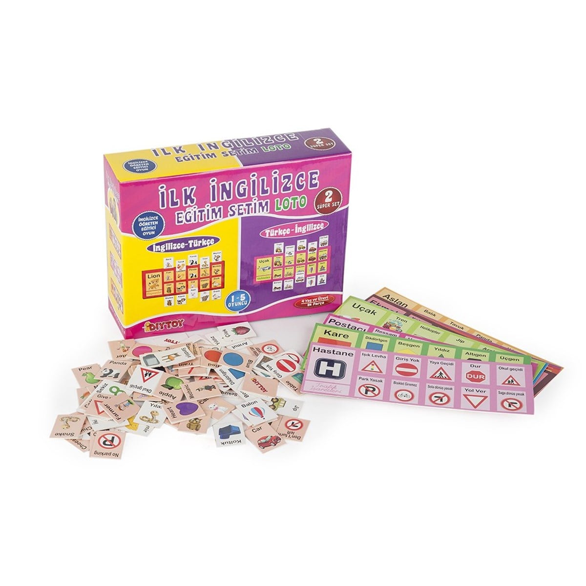 Zeki İngilizce Eğitim Seti Loto