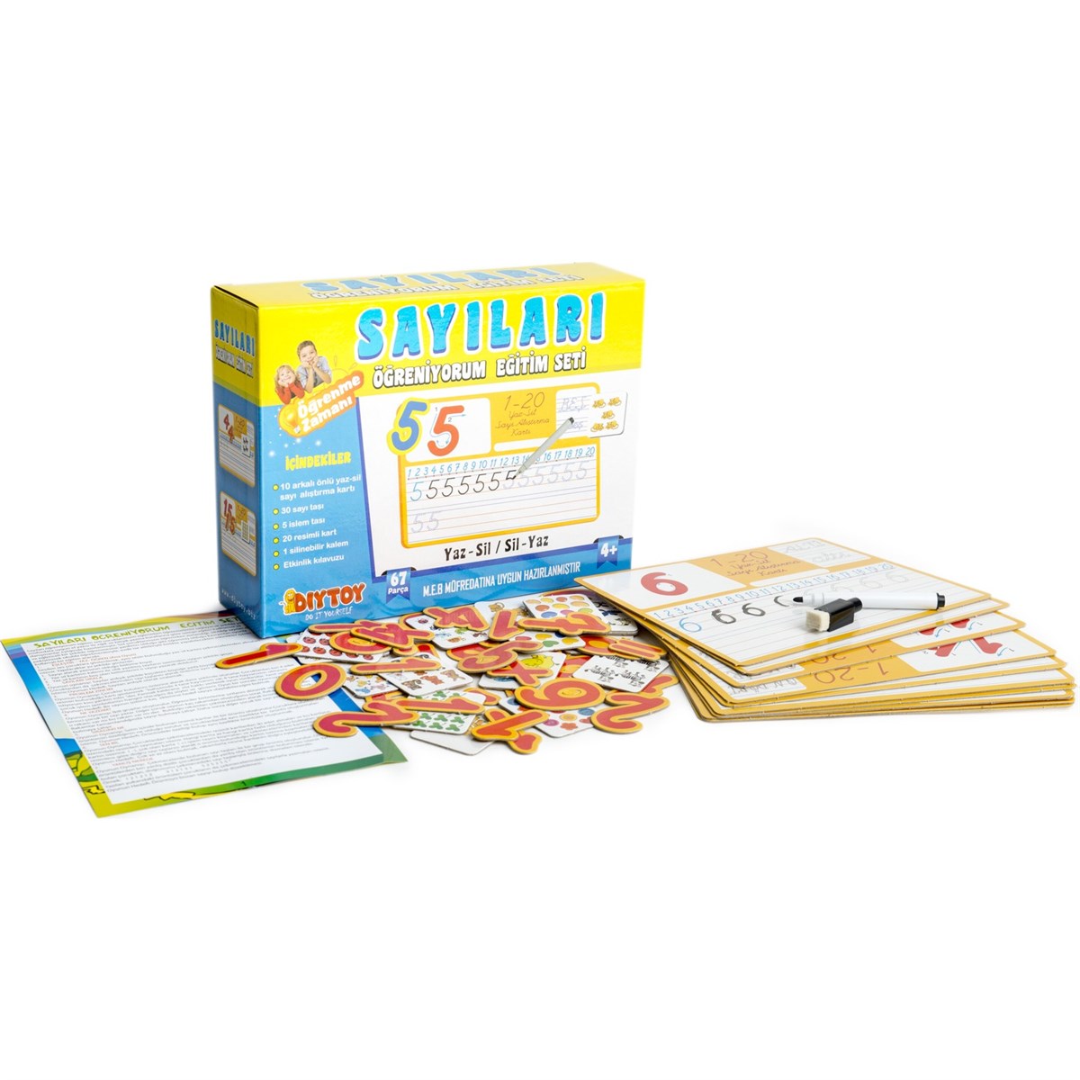 Zeki Sayıları Öğreniyorum Çekmeceli Set