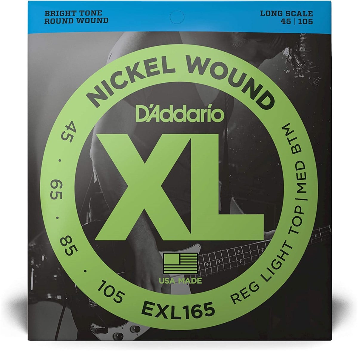 D'addario Exl165 45-105 Bas Gitar Teli