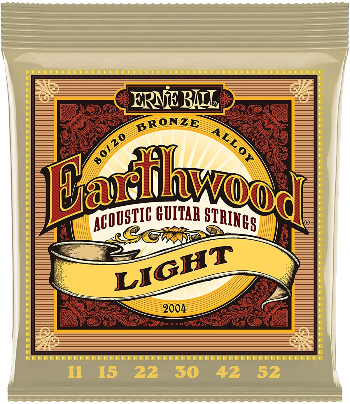 Ernie Ball 2004 011-052 Light Akustik Gitar Teli