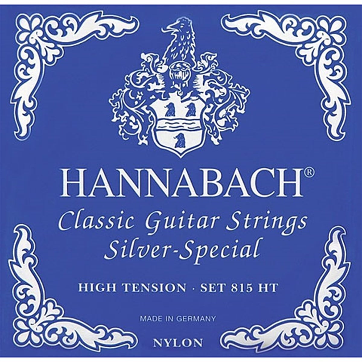 HANNABACH 815HT SILVER PLATED HARD TENSION KLASİK GİTAR TELİ