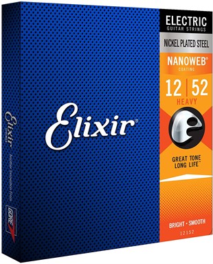 Elixir 012-052 Nanoweb Elektro Gitar Teli