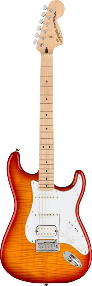 Squier Affinity Stratocaster FMT HSS Akçaağaç Klavye Sienna Sunburst Elektro Gitar
