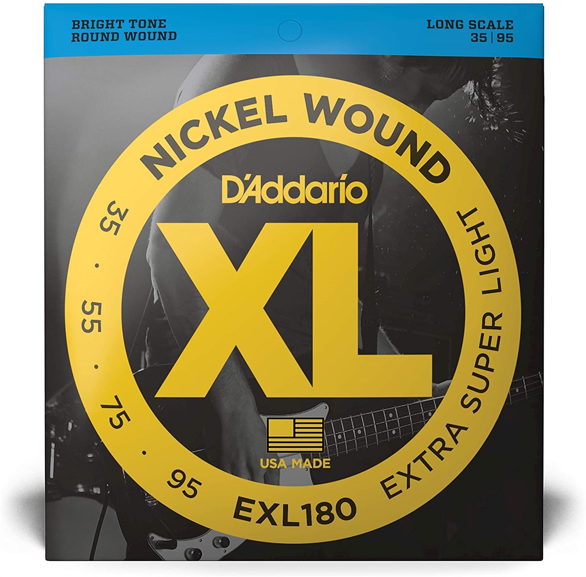 D'addario Exl180 35-95 Bas Gitar Teli