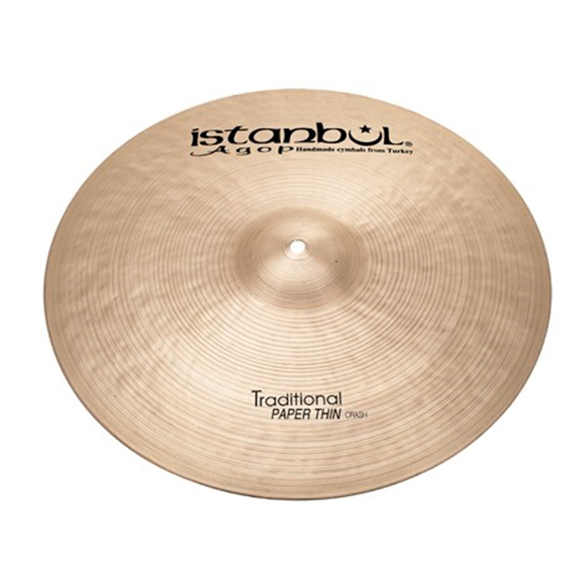 İSTANBUL AGOP TRADITIONAL 16'' PAPER THIN CRASH