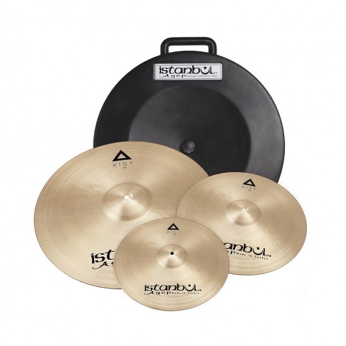 İSTANBUL AGOP XIST SET 14'' 16'' 18''  20'' + HARDCASE