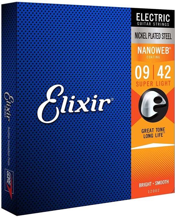 Elixir 009-042 Nanoweb Elektro Gitar Teli