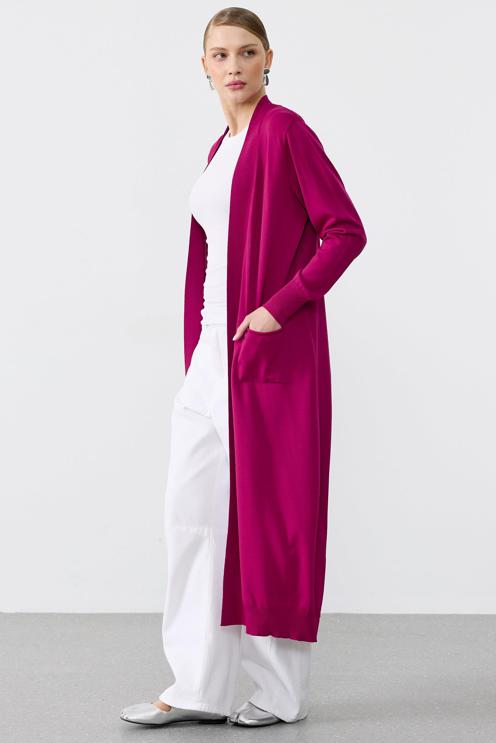 SOSİS CEPLİ BASIC RAYON HIRKA FUŞYA
