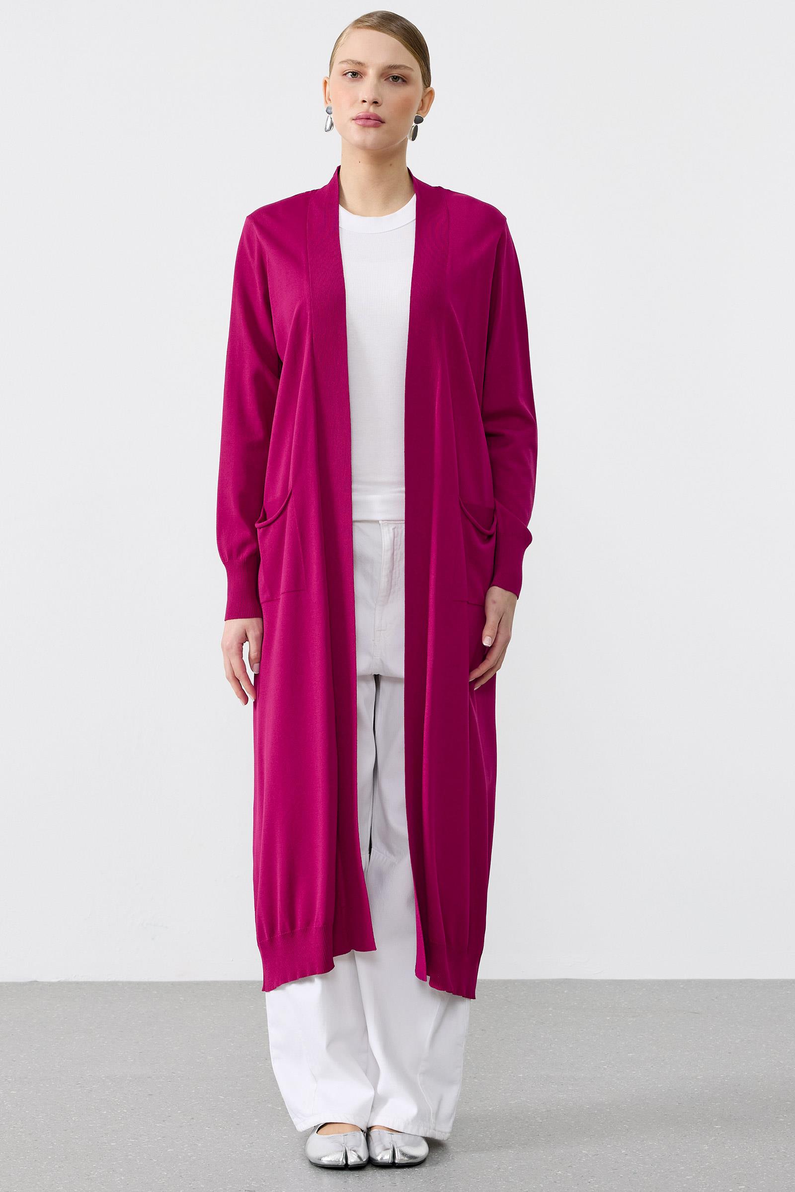 SOSİS CEPLİ BASIC RAYON HIRKA FUŞYA