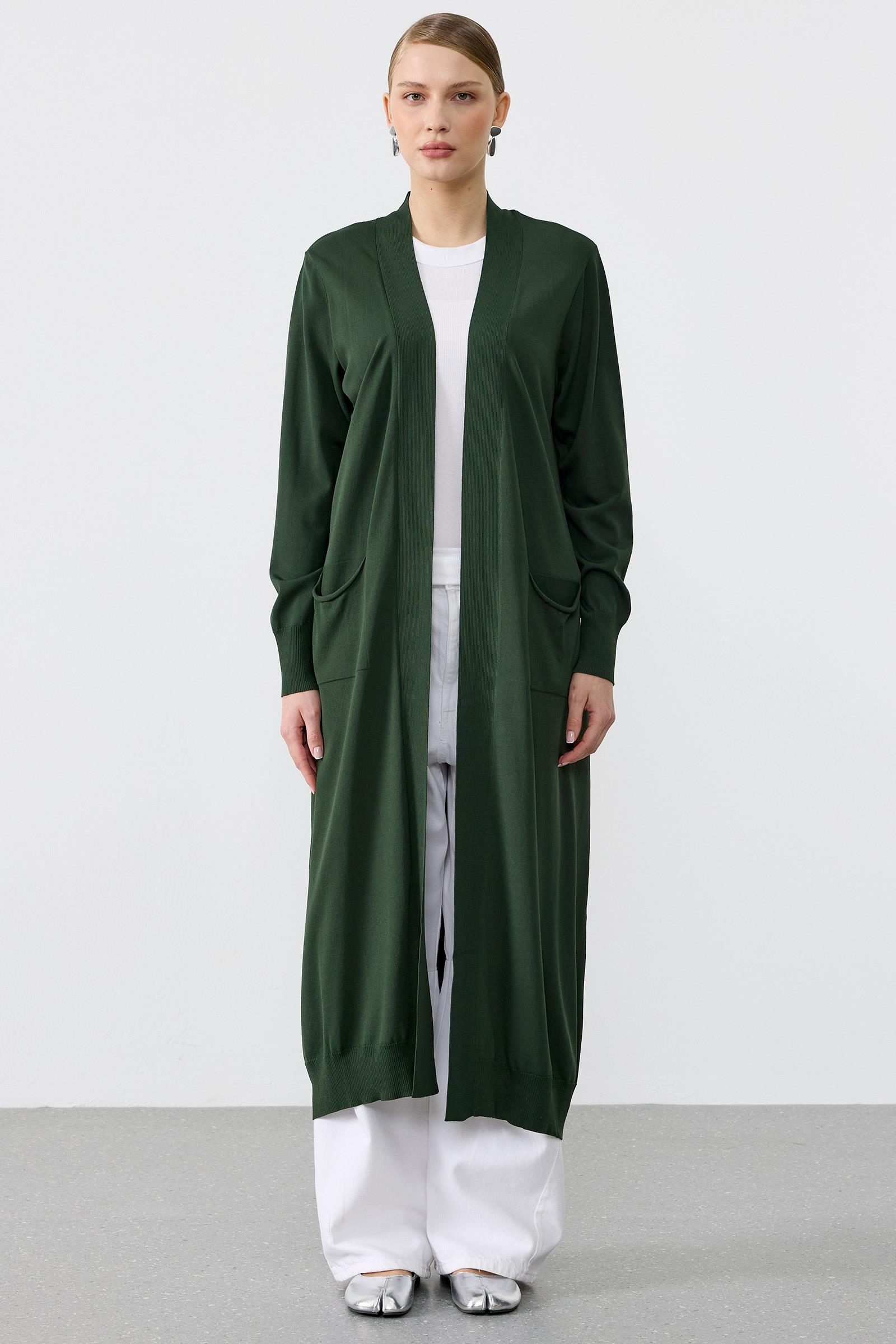 SOSİS CEPLİ BASIC RAYON HIRKA ZÜMRÜT