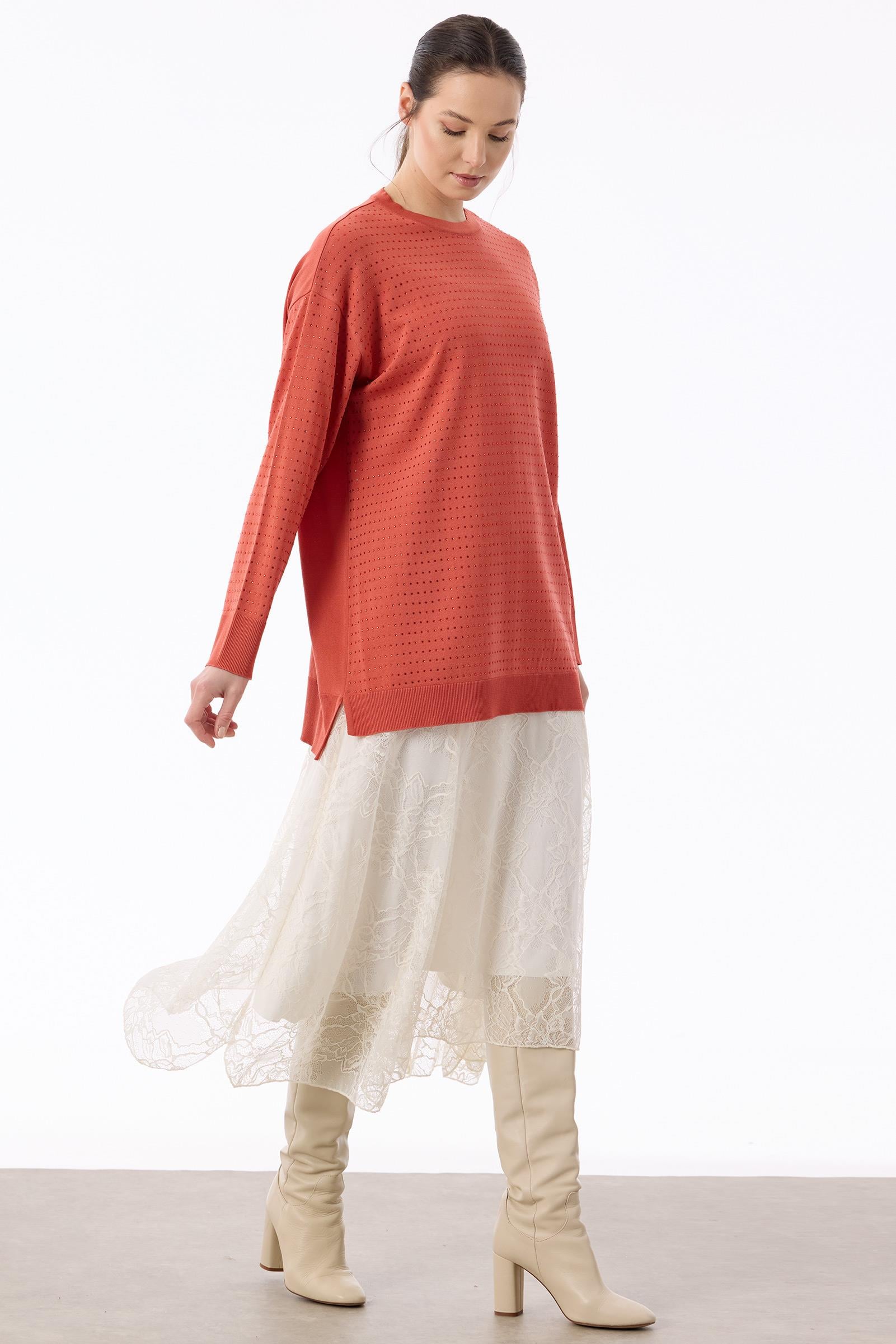 Taş Baskılı Rayon Tunik SOMON