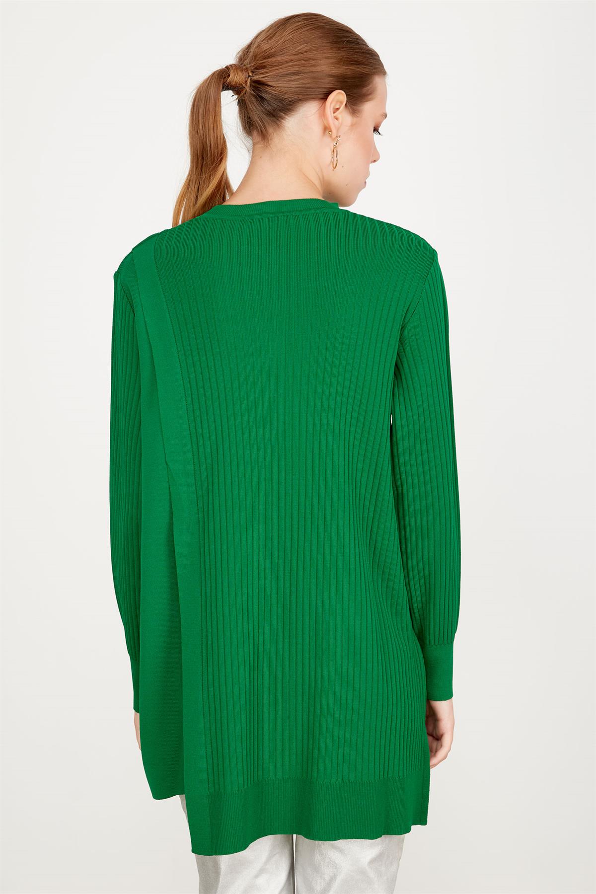 ASİMETRİK DETAYLI RAYON TUNİK BENETTON