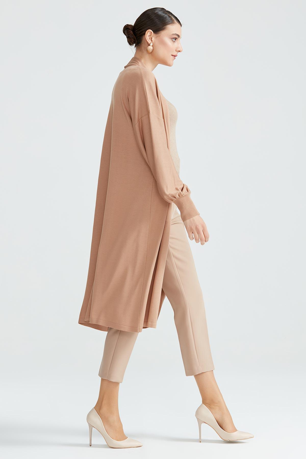 Balon Kol Hırka CAMEL