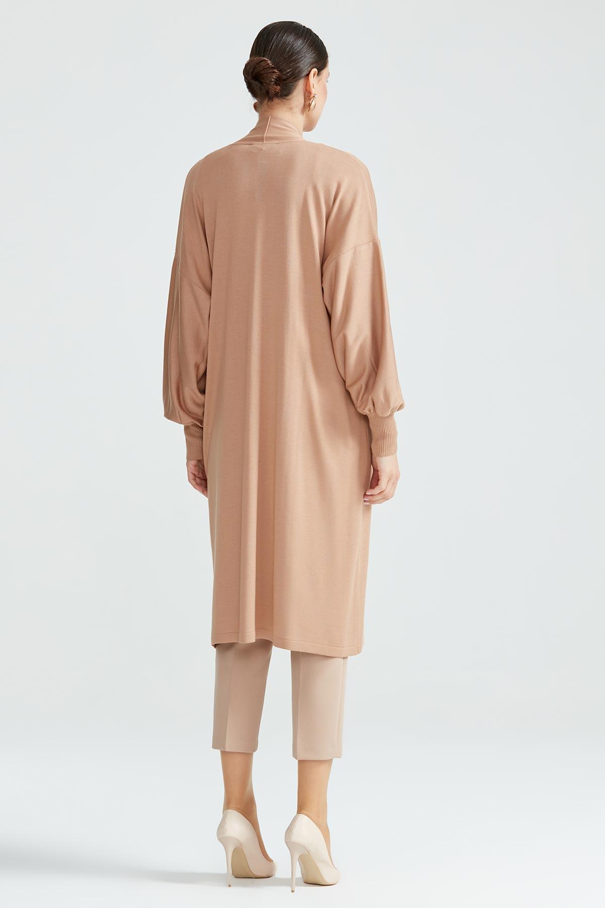 Balon Kol Hırka CAMEL