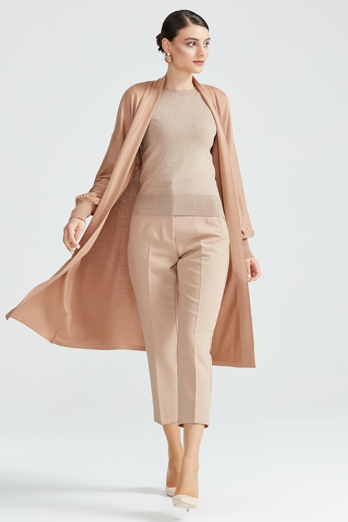 Balon Kol Hırka CAMEL