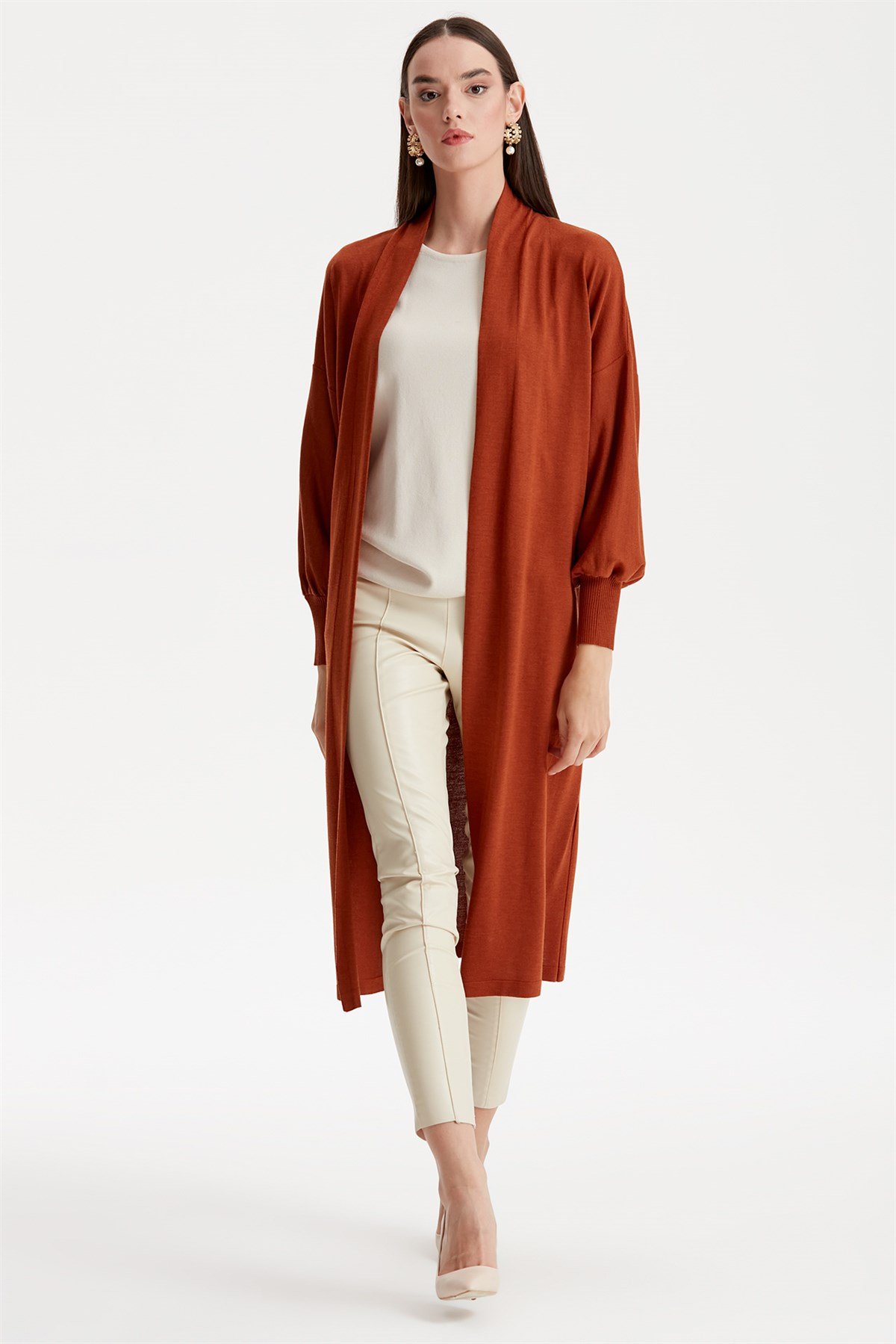 Balon Kol Hırka TABA