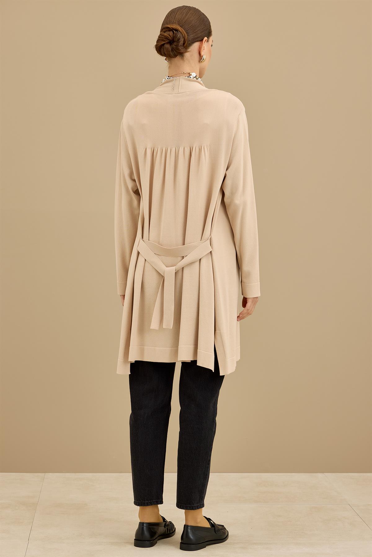 Kemerli Rayon Hırka K.BEJ