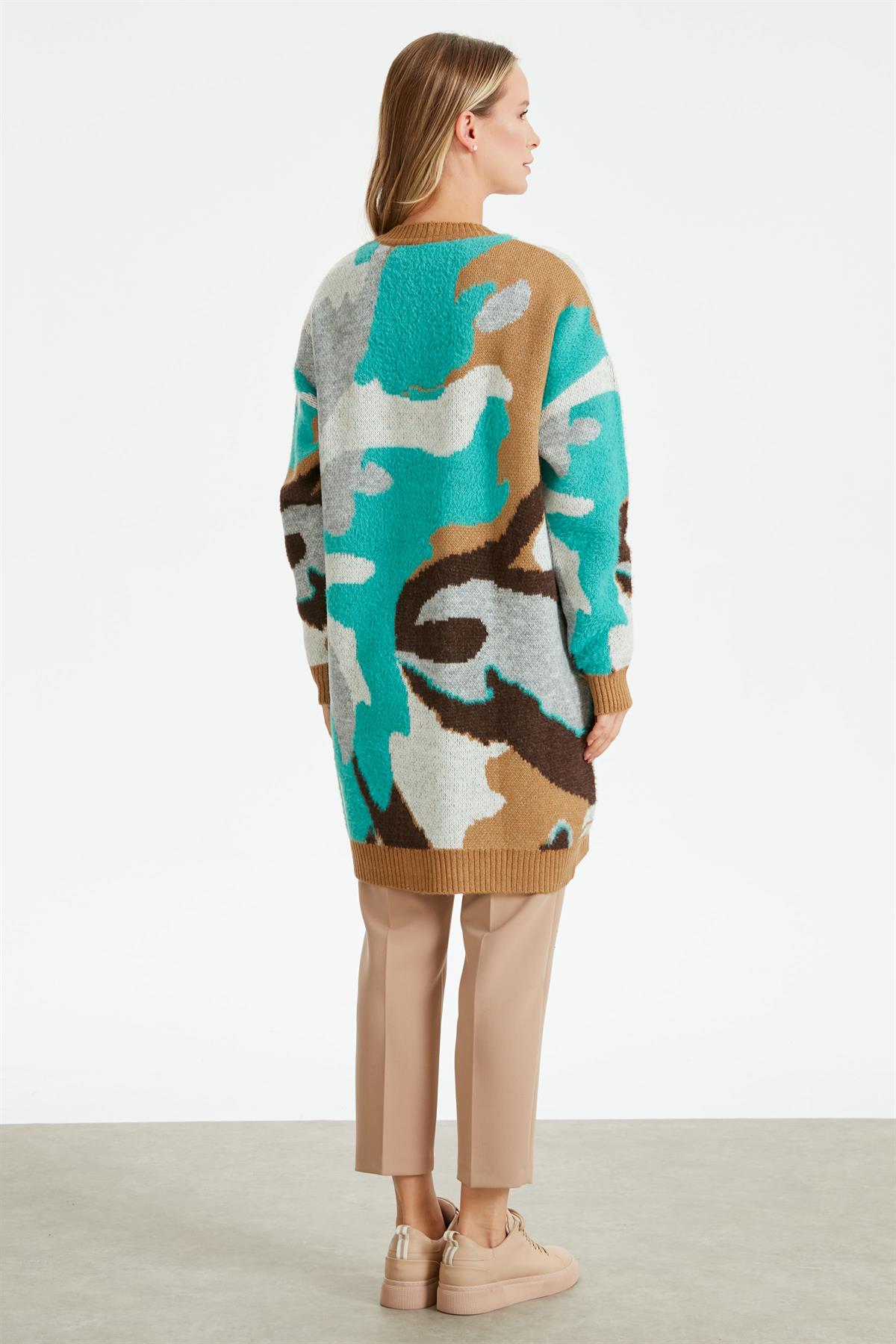 DESEN DETAYLI HIRKA CAMEL