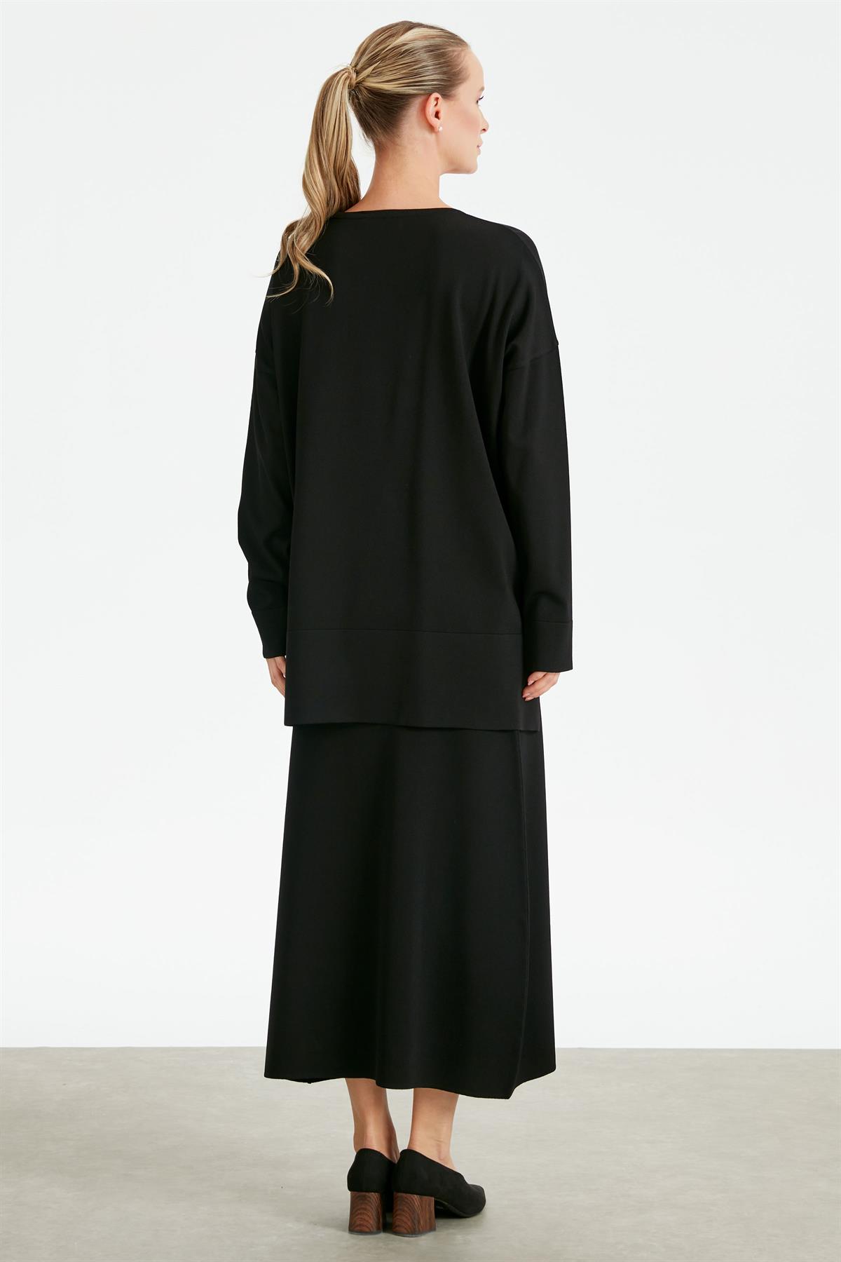 ETEKLİ RAYON TAKIM SİYAH