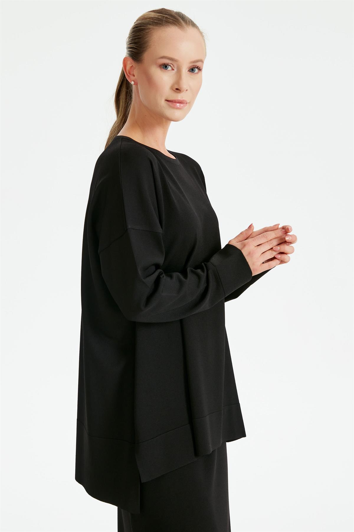 ETEKLİ RAYON TAKIM SİYAH