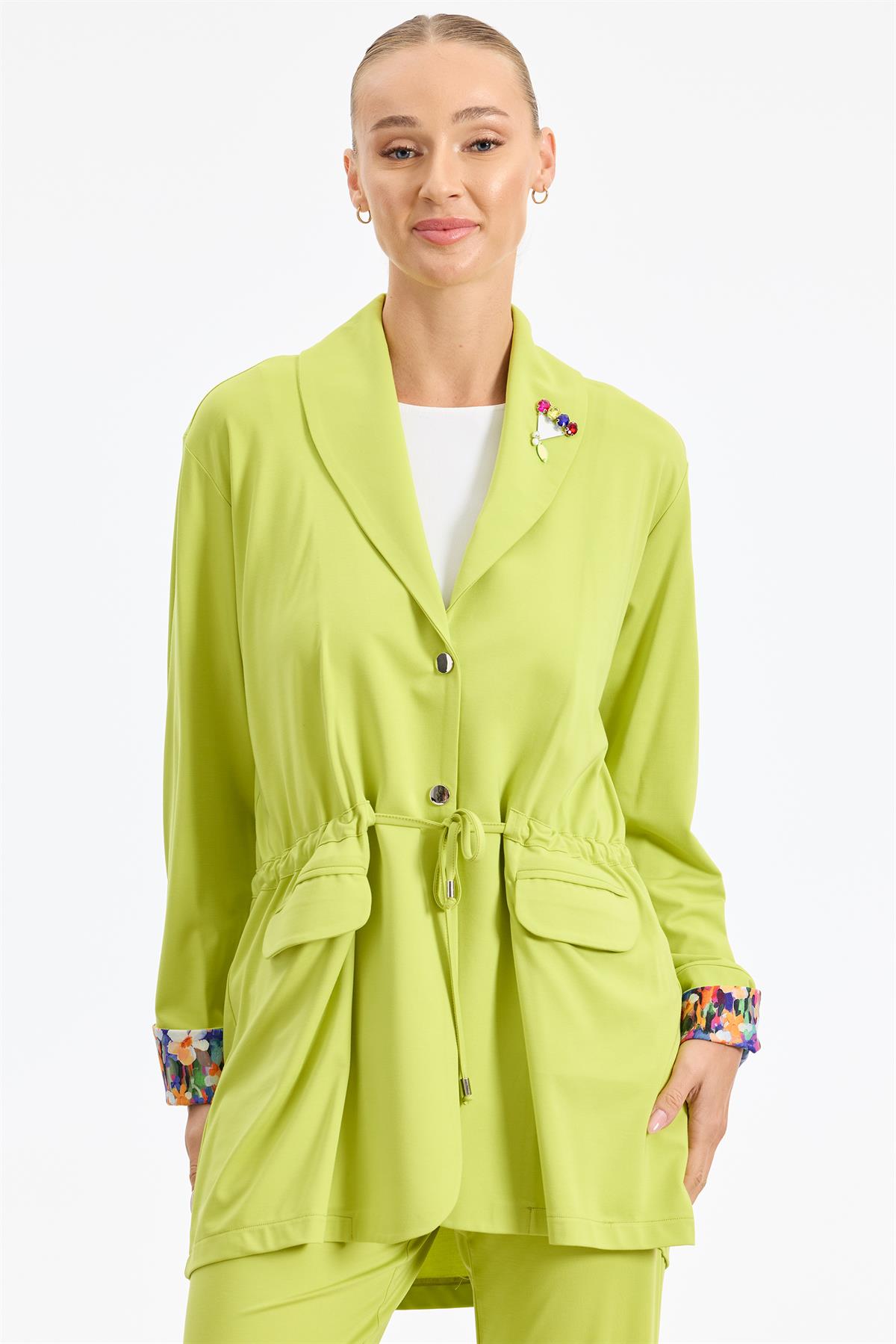 Kol Dublesi Kombinli Broş Detaylı Takım ASİT