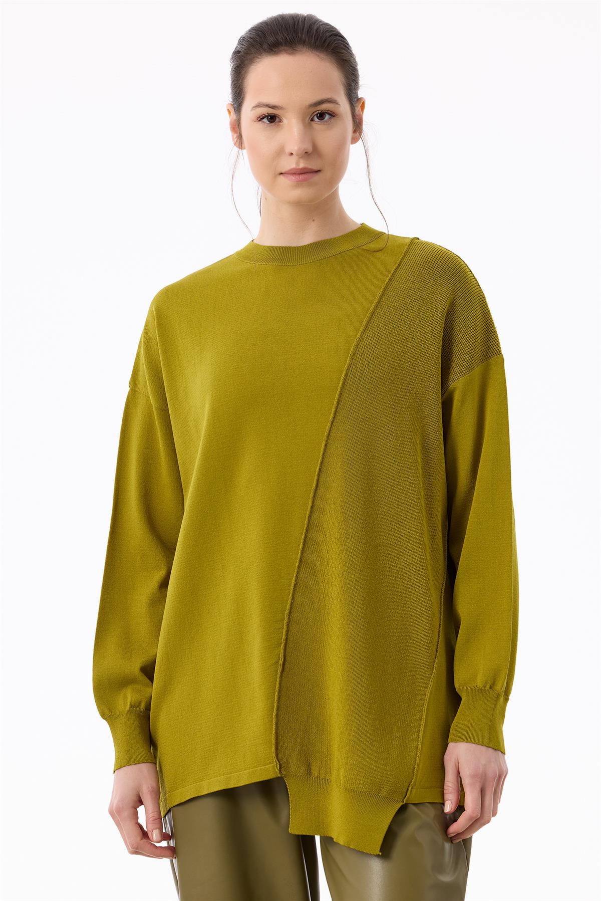 Örgü Detaylı Rayon Tunik ASİT