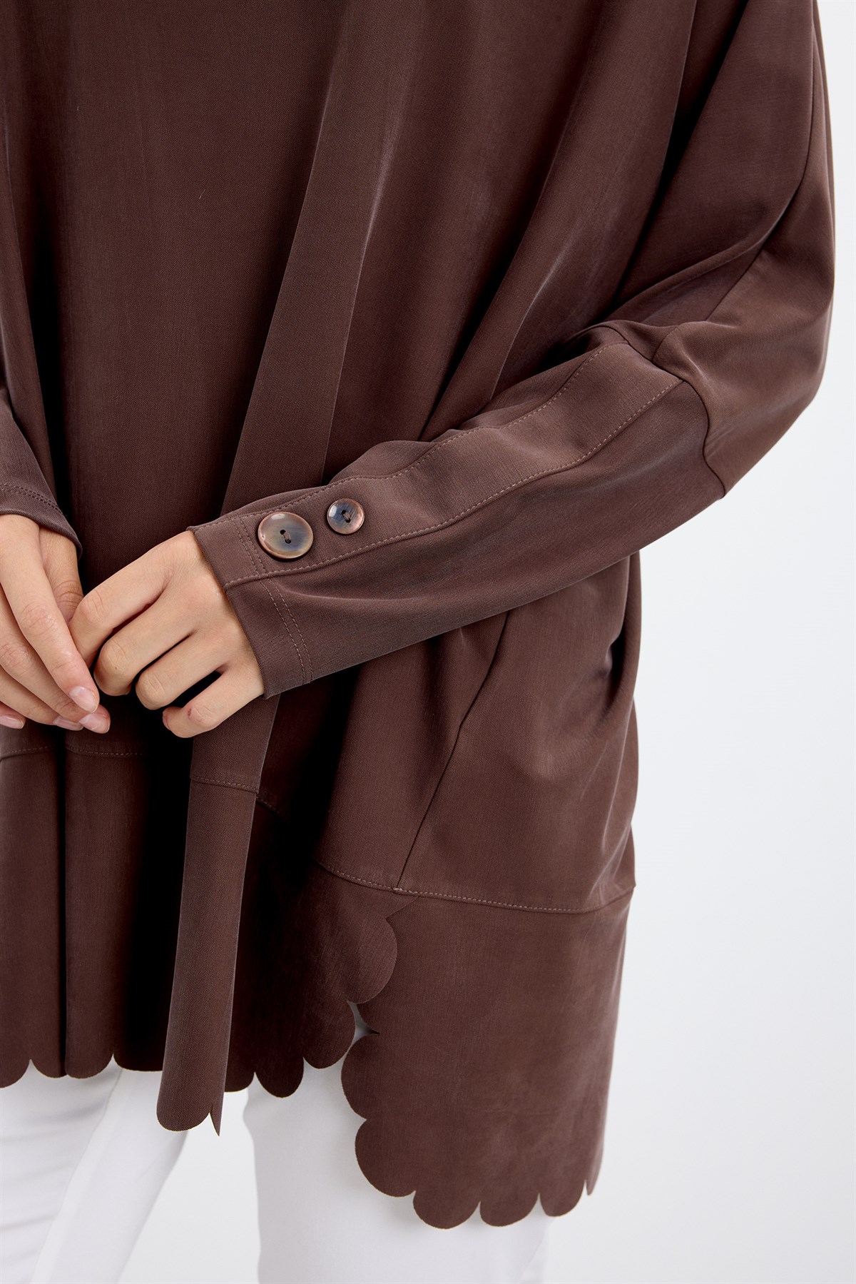 Oversize Tunik KAHVE