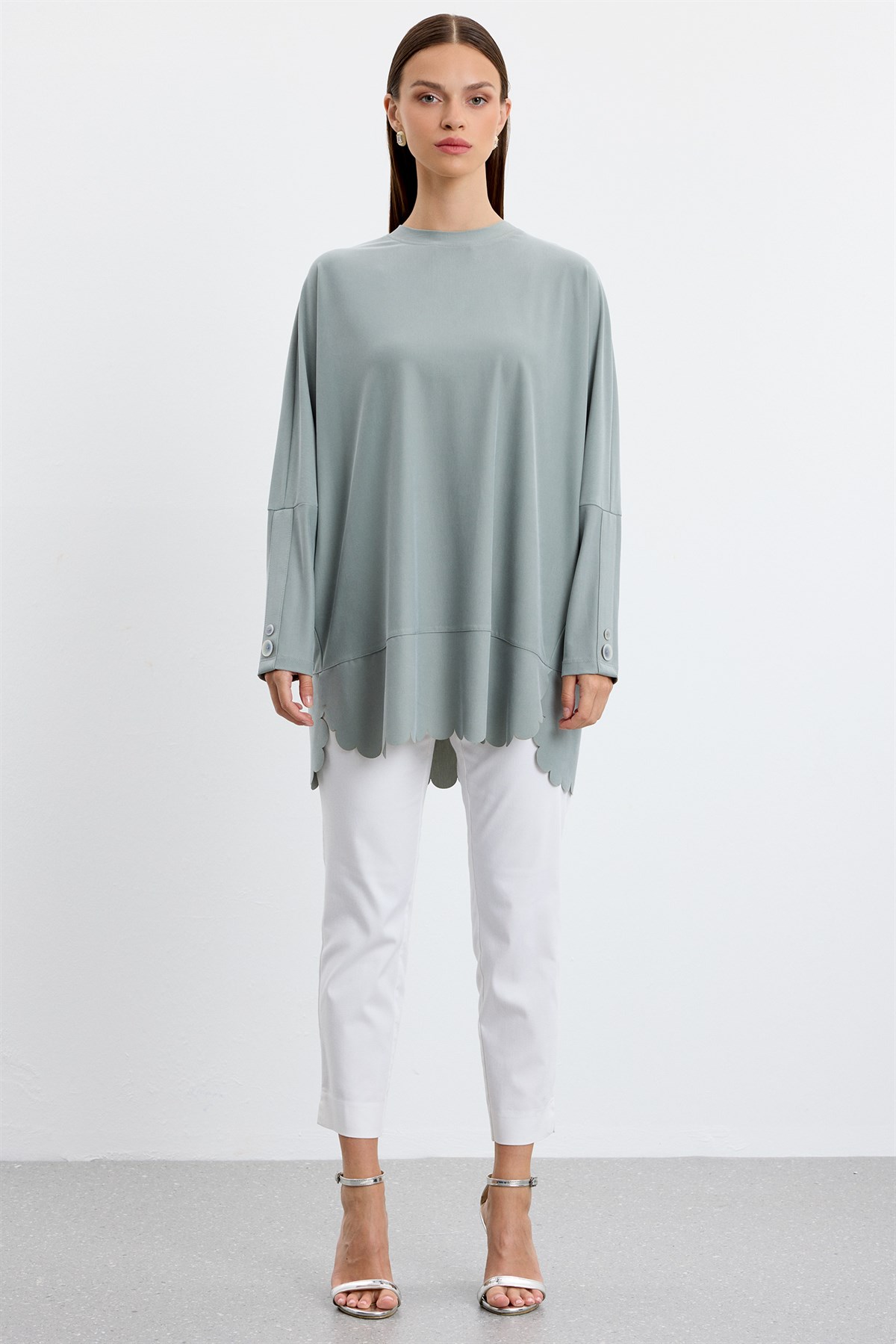 Oversize Tunik MİNT