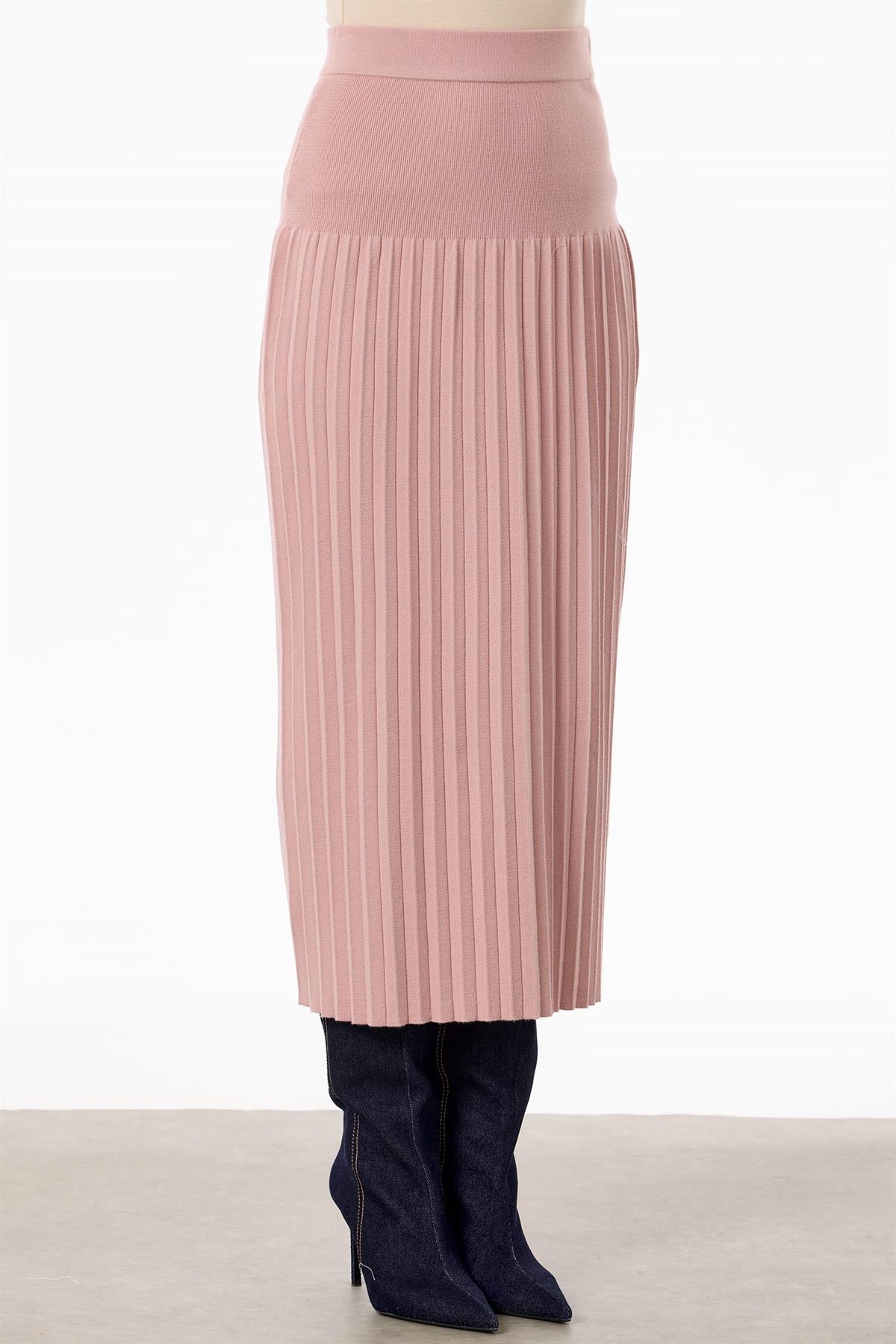 Pileli Etekli Takım PUDRA