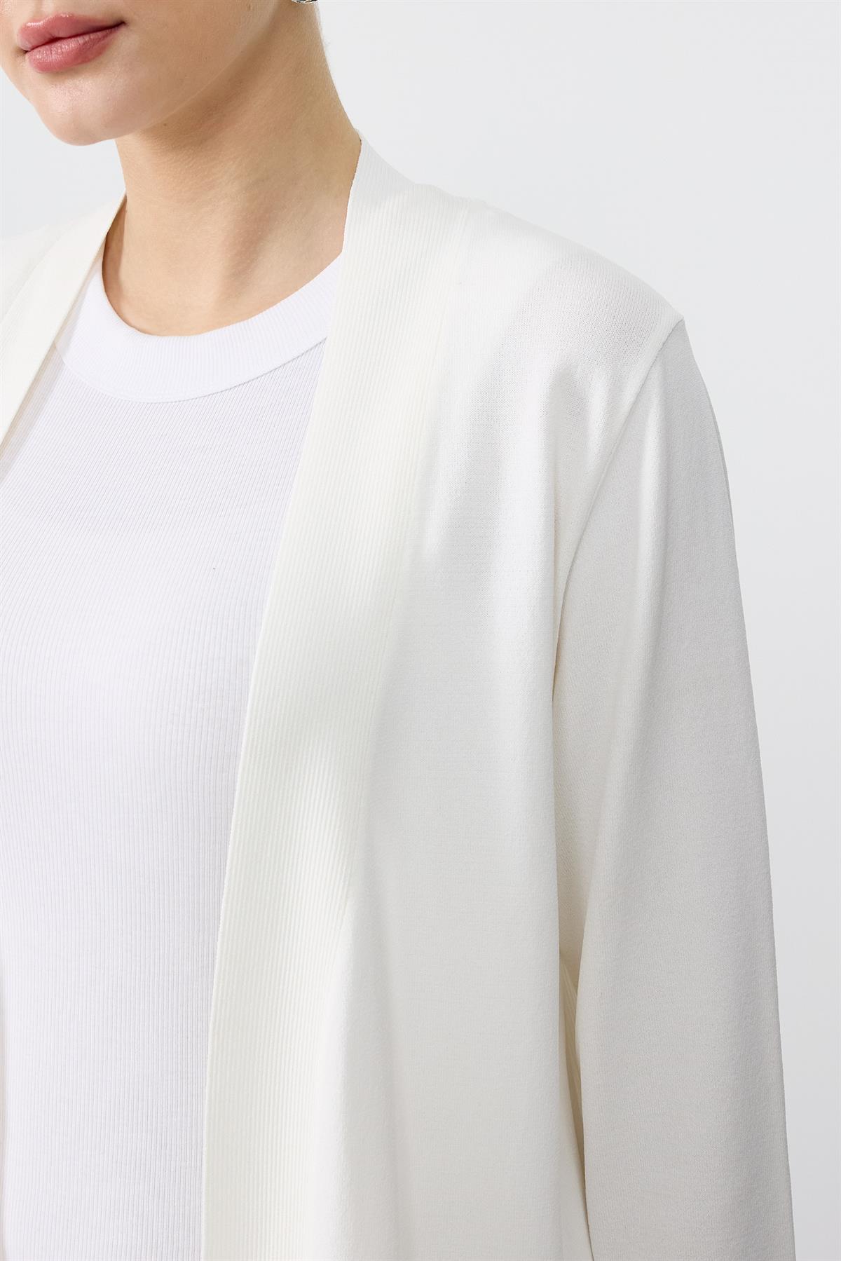 SOSİS CEPLİ BASIC RAYON HIRKA EKRU