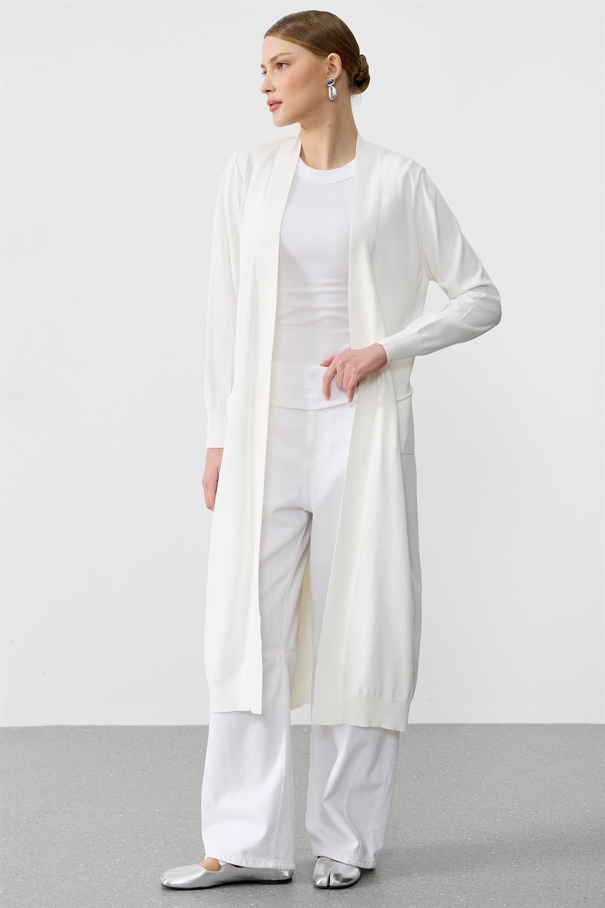 SOSİS CEPLİ BASIC RAYON HIRKA EKRU