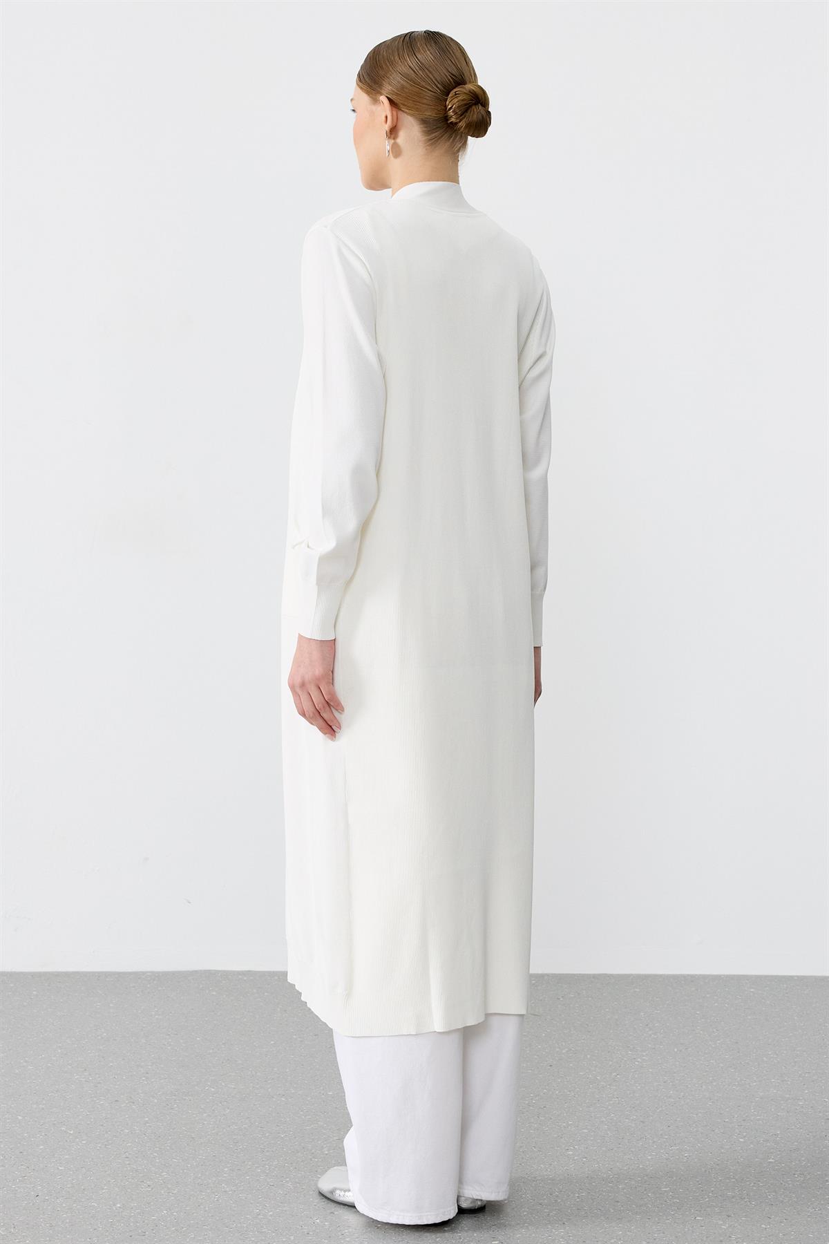 SOSİS CEPLİ BASIC RAYON HIRKA EKRU