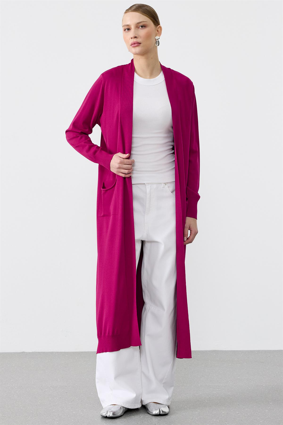 SOSİS CEPLİ BASIC RAYON HIRKA FUŞYA