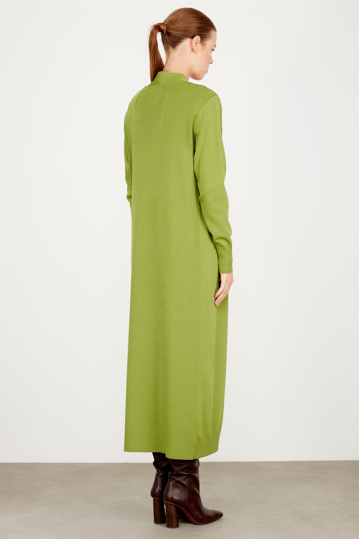 SOSİS CEPLİ BASIC RAYON HIRKA YEŞİL