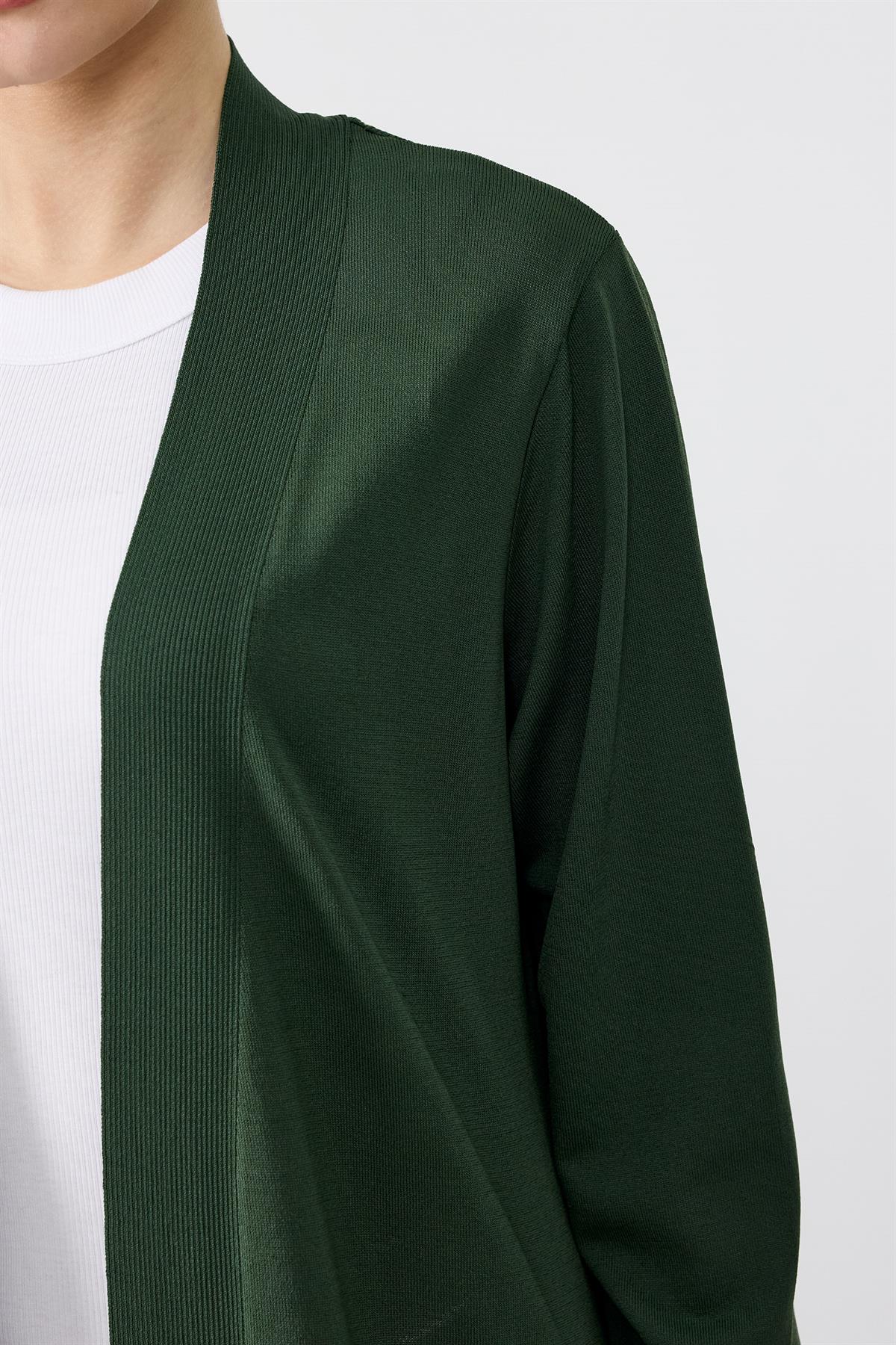 SOSİS CEPLİ BASIC RAYON HIRKA ZÜMRÜT