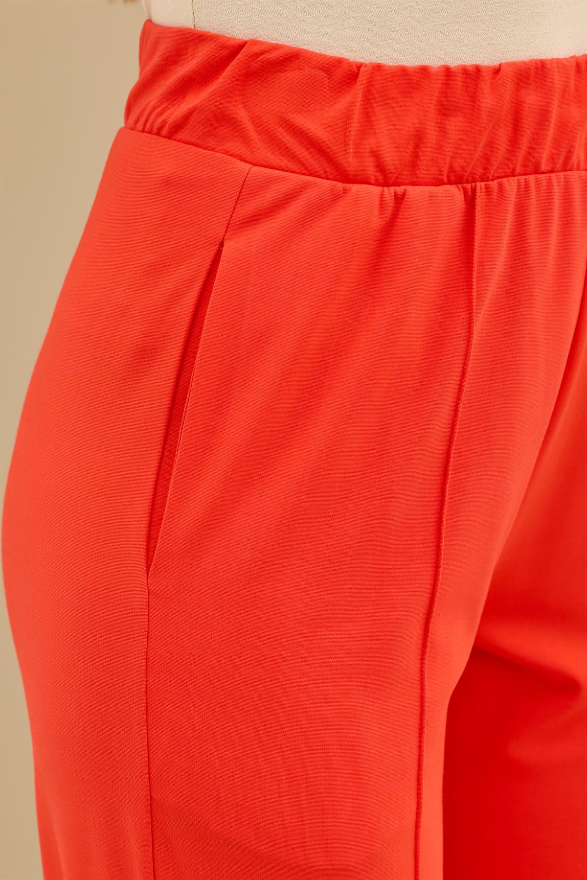 Yandan Bağlamalı Dublesi Kollu Takım KIRMIZI